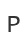 P