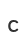 c