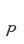 p
