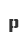 p