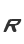 R
