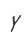 Y