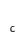c