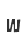 w