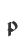 p