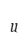 u
