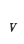 v
