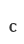 c