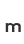 m
