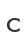 C