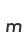 m