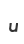 u