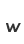 w