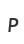 P