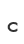 c