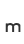 m