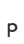 p