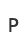 P