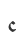 c