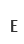 E