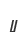 u