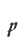 p