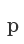 p