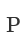 P