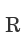 R