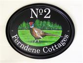 pheasant-male-house-plaque