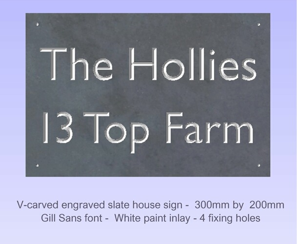 Click to See Next House Sign Image