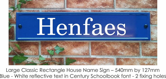 Click to See Next House Sign Image