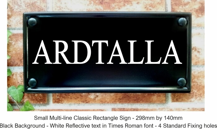 Click to See Next House Sign Image
