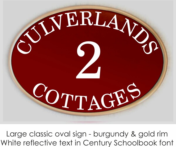 Click to See Next House Sign Image