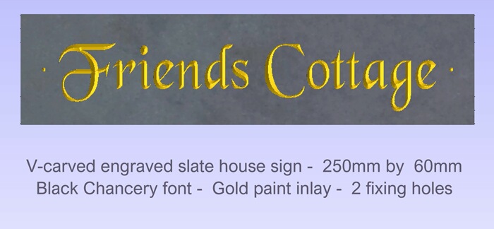 Click to See Next House Sign Image