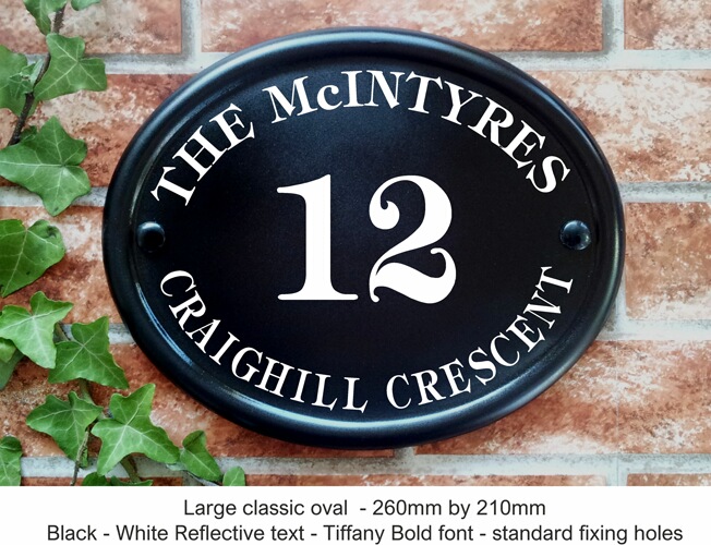 Click to See Next House Sign Image