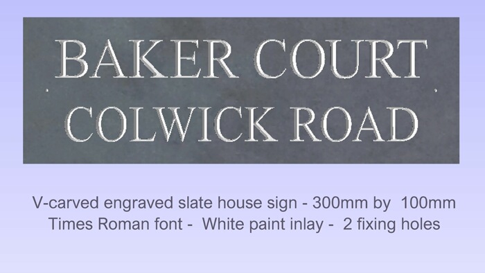 Click to See Next House Sign Image