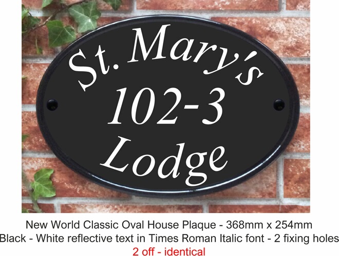 Click to See Next House Sign Image