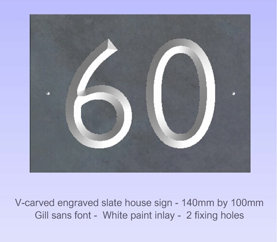 Click to See Next House Sign Image