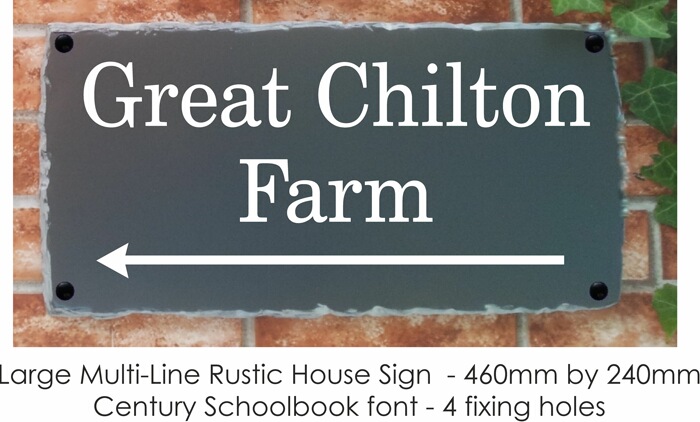 Click to See Next House Sign Image