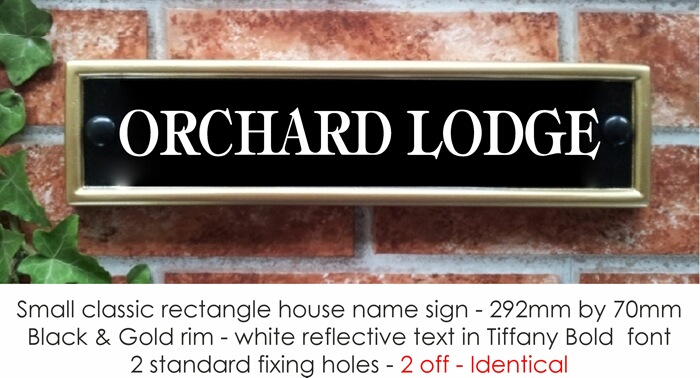 Click to See Next House Sign Image