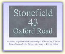 Click to View a Larger Image of this House Sign