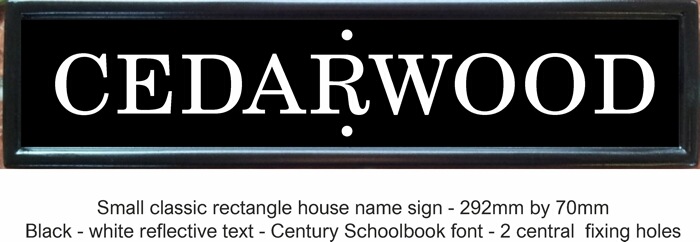 Click to See Next House Sign Image