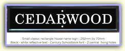 Click to View a Larger Image of this House Sign