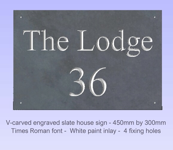 Click to See Next House Sign Image