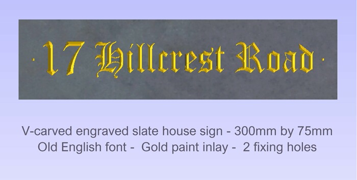 Click to See Next House Sign Image