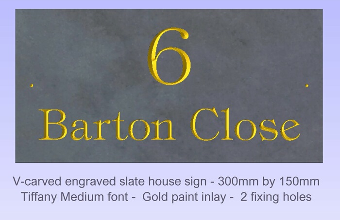 Click to See Next House Sign Image