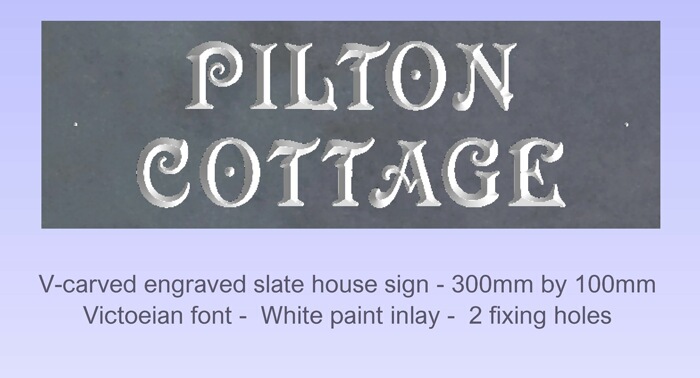 Click to See Next House Sign Image