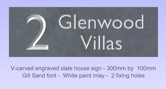 Click to See Next House Sign Image