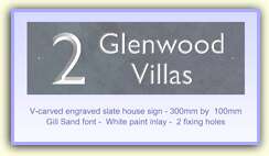 Click to View a Larger Image of this House Sign